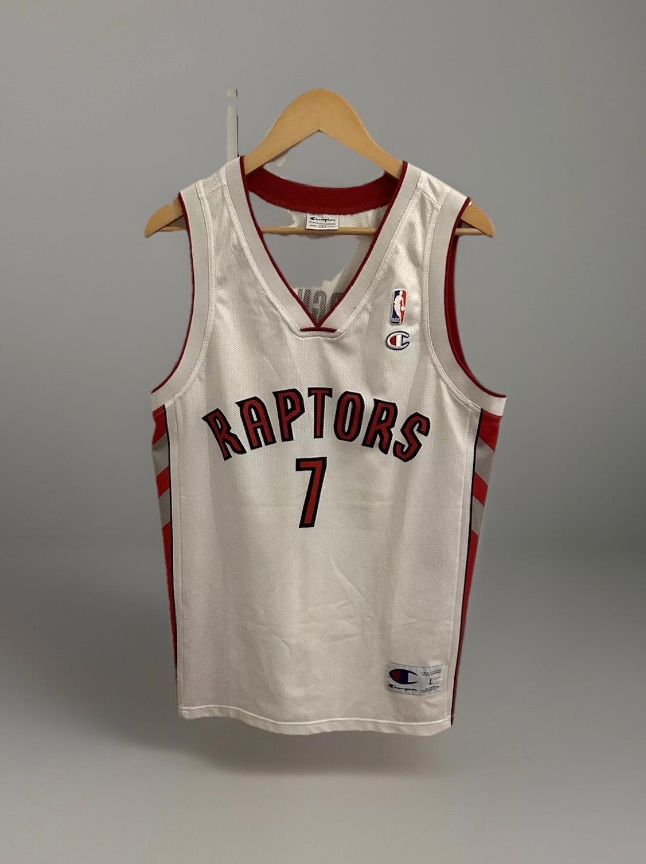 Champion Jersey Toronto Raptors Size L Nba Bargnani 7 Vintage 90S Retro von Adamd23456