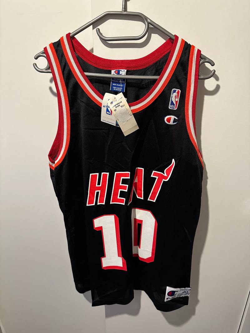 Champion Jersey Trikot Miami Heat Nwt Size M 40 Nba Vintage Hardaway 10 Signiert Signed With Certificate von Adamd23456