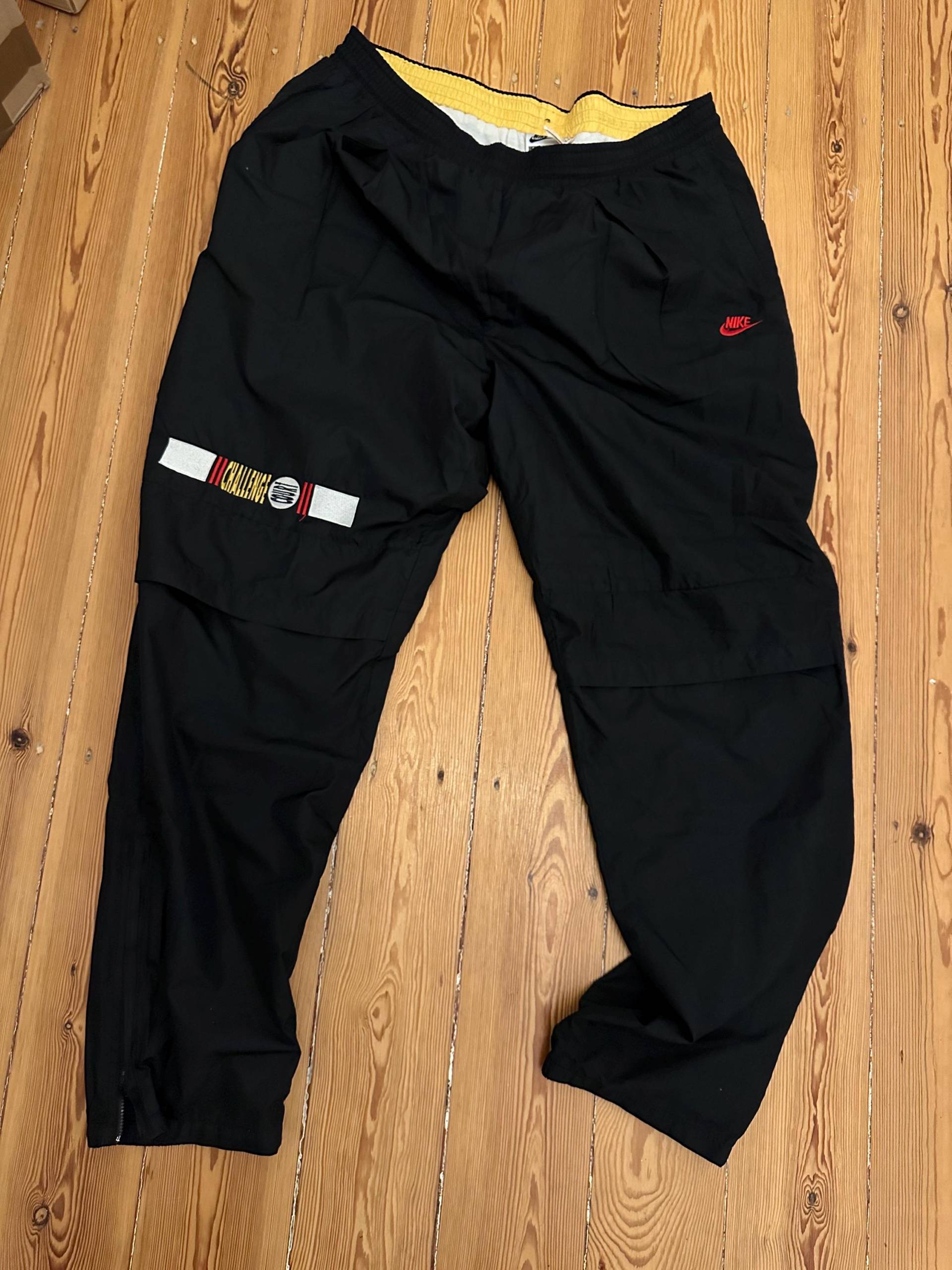 Nike Air Challenge Court Jogginghose Hose Size L Agassi Tennis Trunk von Adamd23456