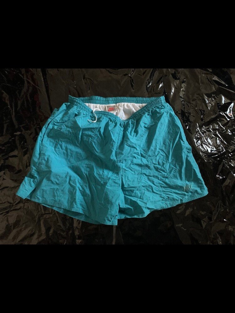 Nike Air Challenge Court Shorts Hose Size L Vintage Agassi Tennis Trunk von Adamd23456