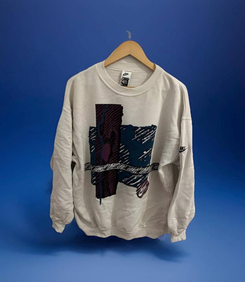 Nike Air Court Pullover Size L Vintage Aggassi Challenge Atp 90S Retro von Adamd23456