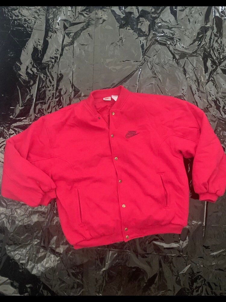 Nike Air Jacke Size L Retro Vintage Jordan Flight Jacket von Adamd23456