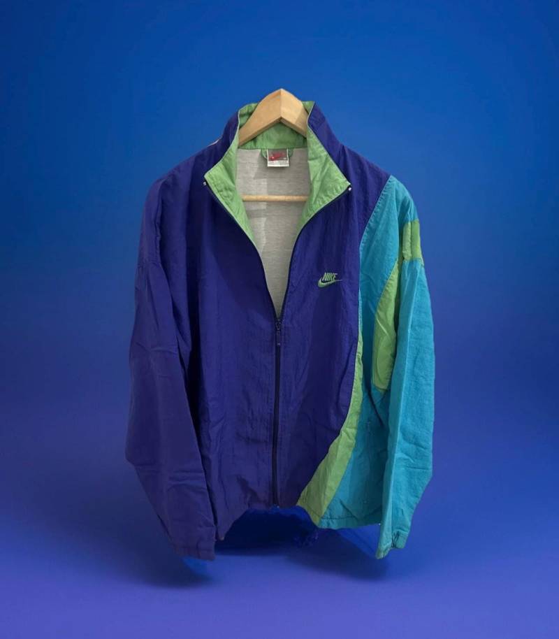 Nike Air Jacke Windbreaker Size M Retro Vintage Trainingsjacke Track Jacket 90S von Adamd23456