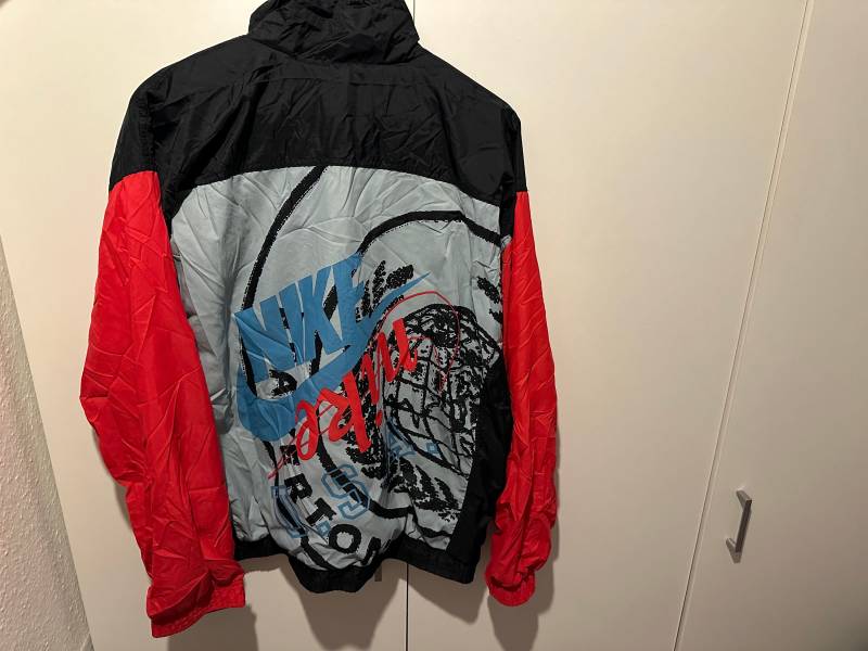 Nike Air Jacke Windbreaker Size M Retro Vintage Trainingsjacke Track Jacket von Adamd23456