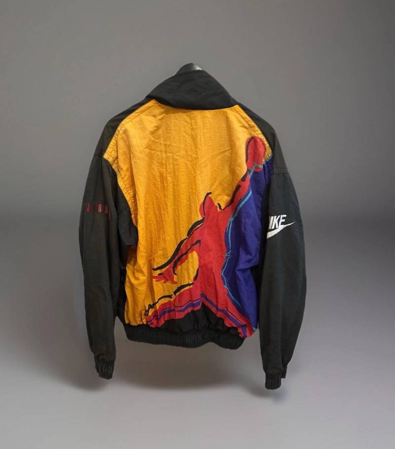 Nike Air Jordan Jacke Size M Nba Vintage Bulls 23 M.j. Goat Michael Flight Jacket von Adamd23456