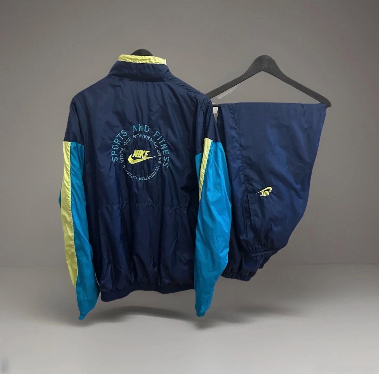 Nike Air Trainingsanzug Size L Retro Vintage Tracksuit Just Do It von Adamd23456