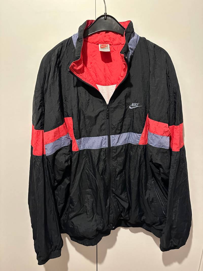 Nike Air Windbreaker Jacke Size Xl Retro Vintage Just Do It Jacket von Adamd23456