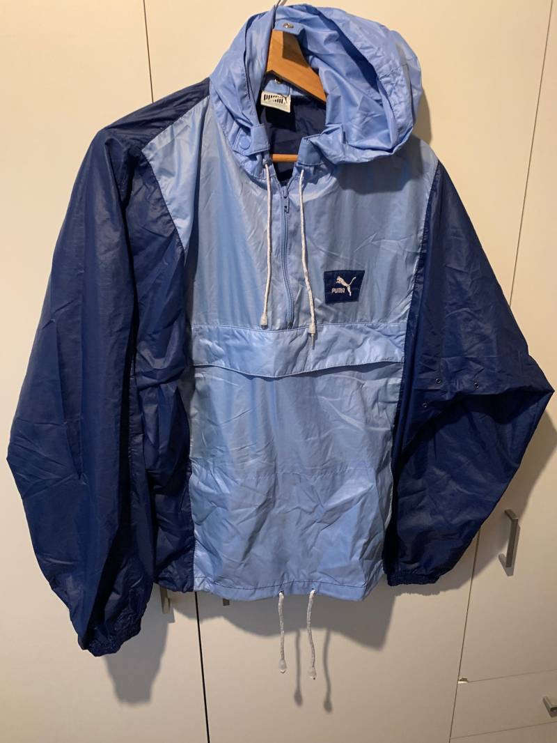 Puma Jacke Windbreaker Jacket Size L Retro Track von Adamd23456