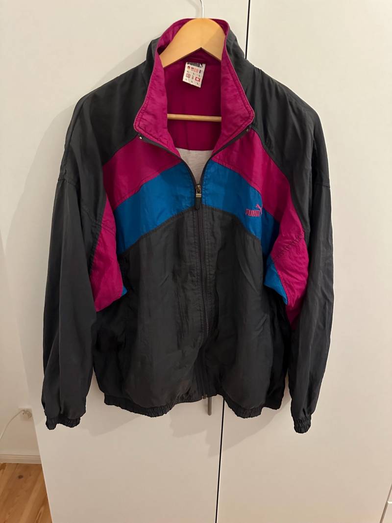 Puma Jacke Windbreaker Jacket Size L Retro Track von Adamd23456