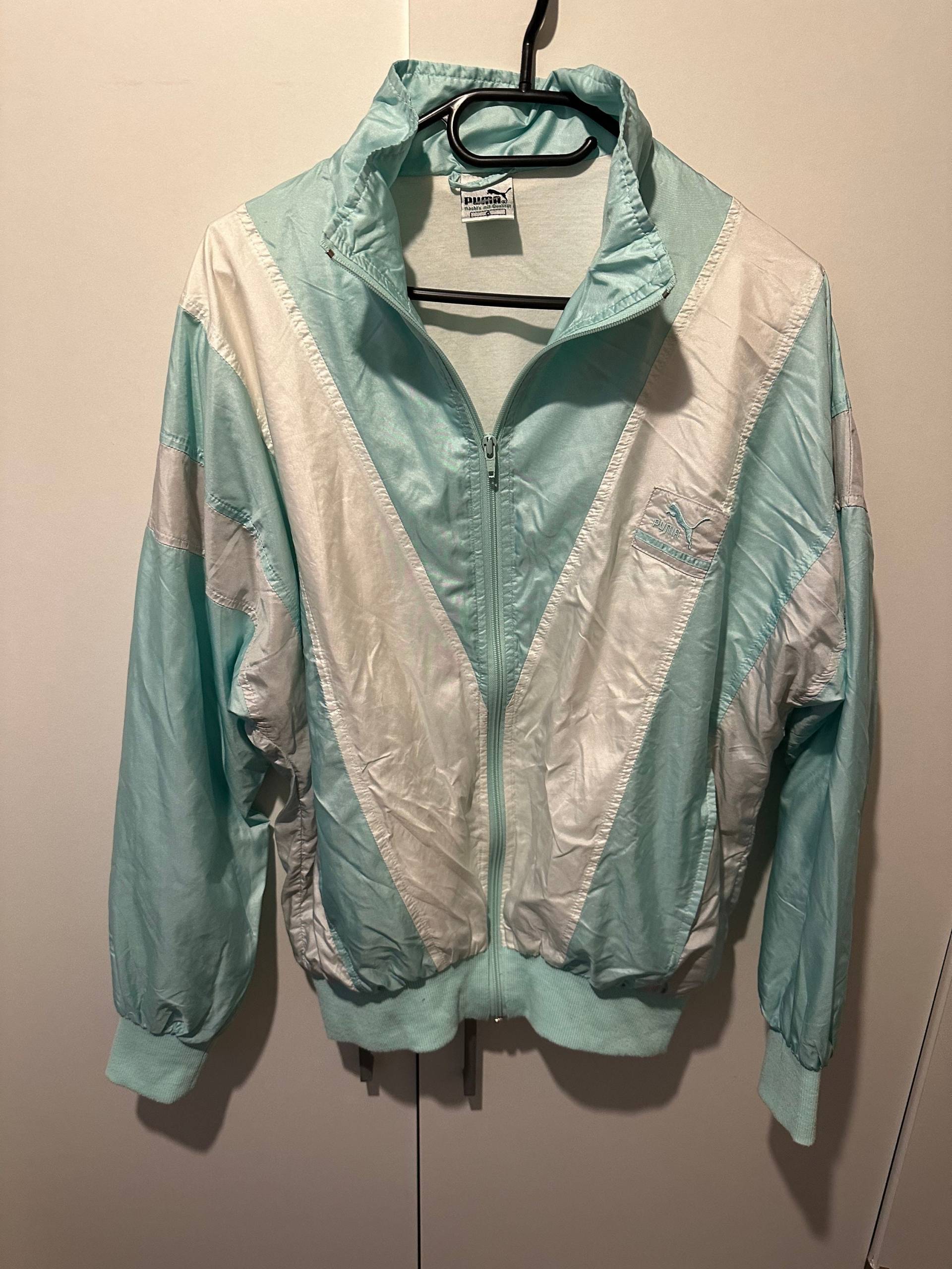 Puma Jacke Windbreaker Jacket Size M Retro Track von Adamd23456