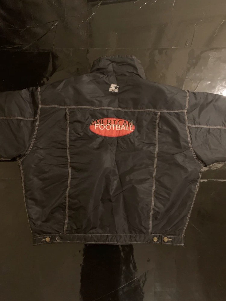Starter Jacke Football Vox Size Xl Retro Vintage Channel Starter Jacket von Adamd23456
