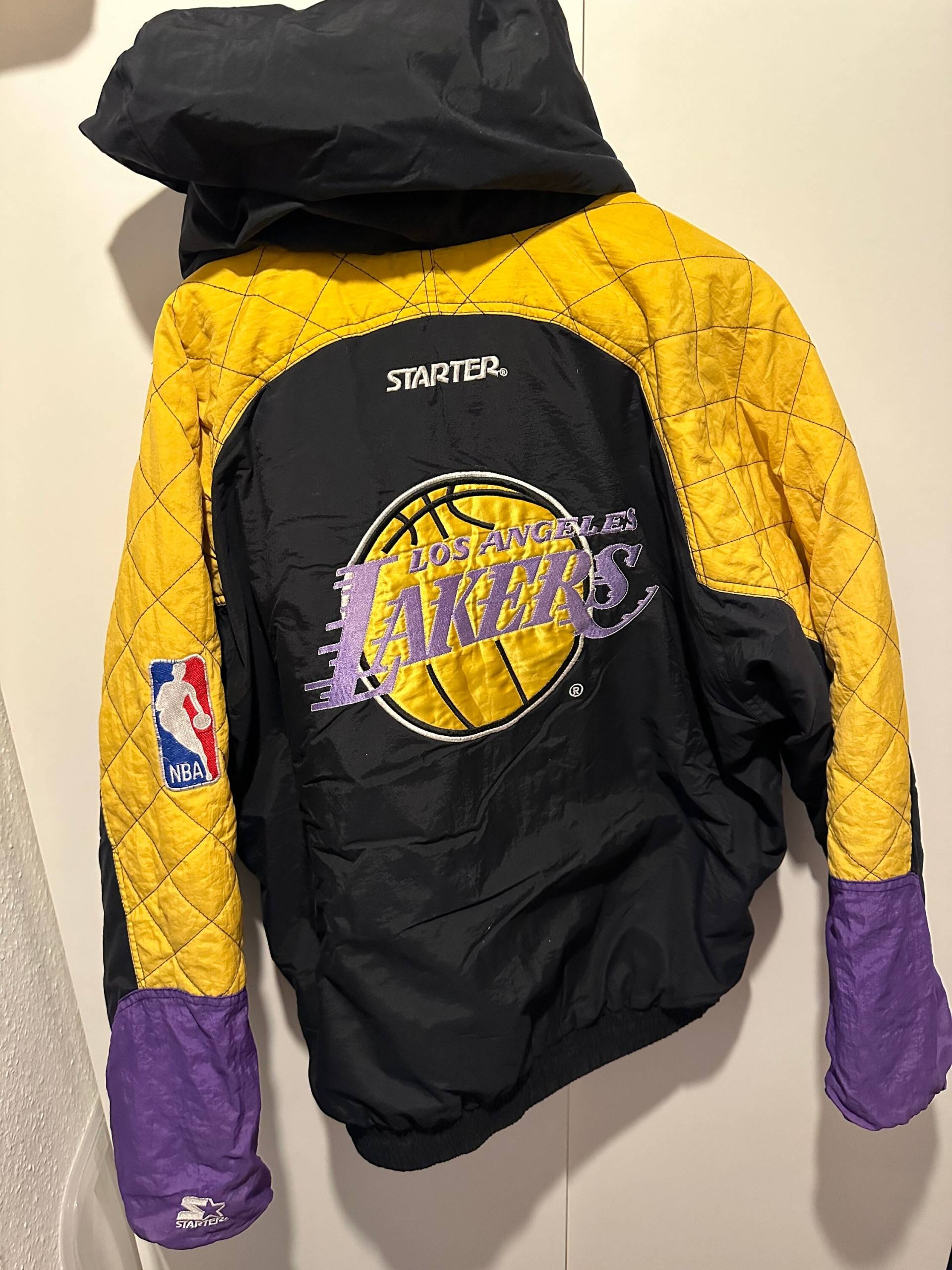 Starter Jacke Los Angeles Lakers Size L Nba Vintage Starter Jacket von Adamd23456