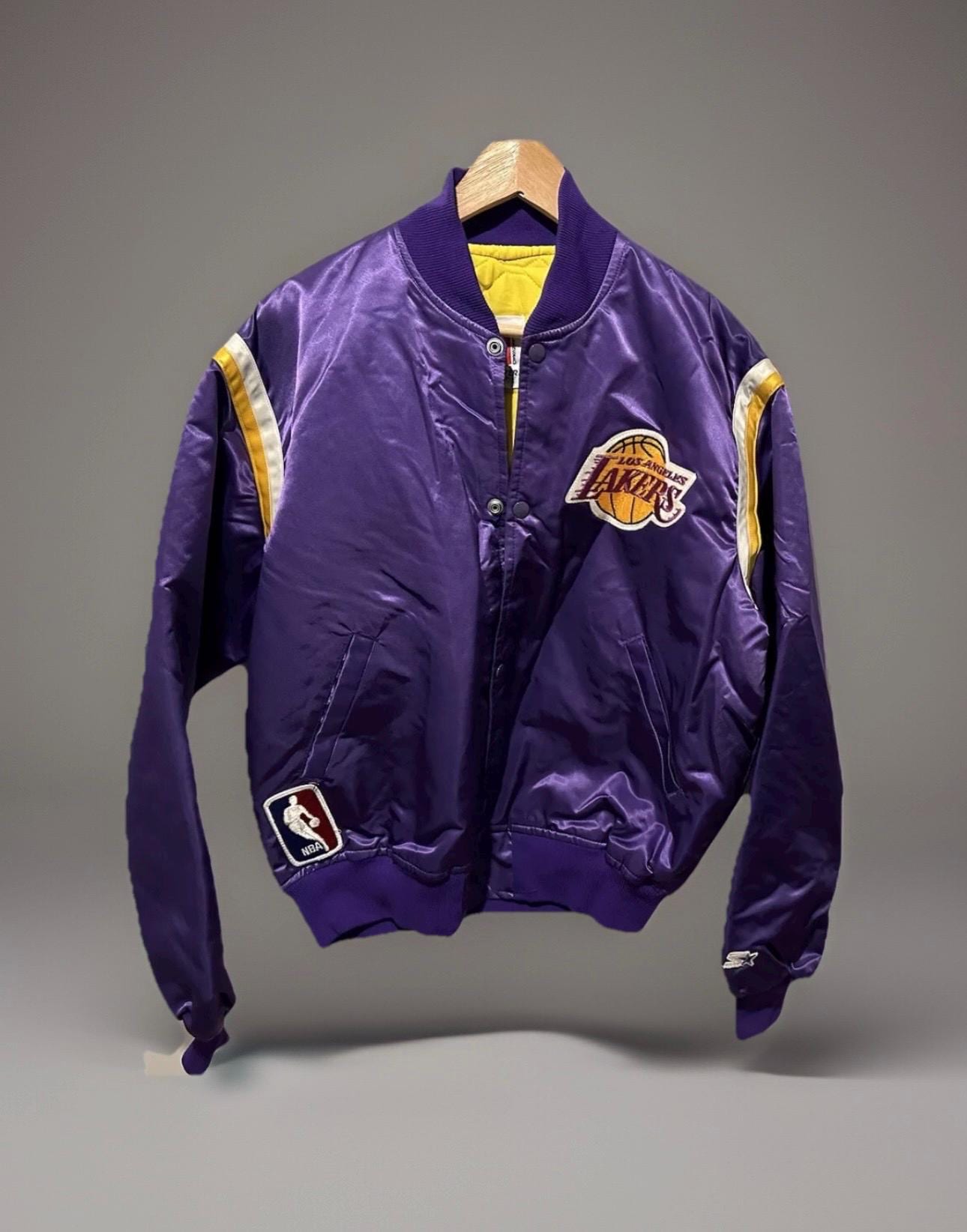 Starter Jacke Los Angeles Lakers Size M Nba Vintage Starter Jacket 90S von Adamd23456
