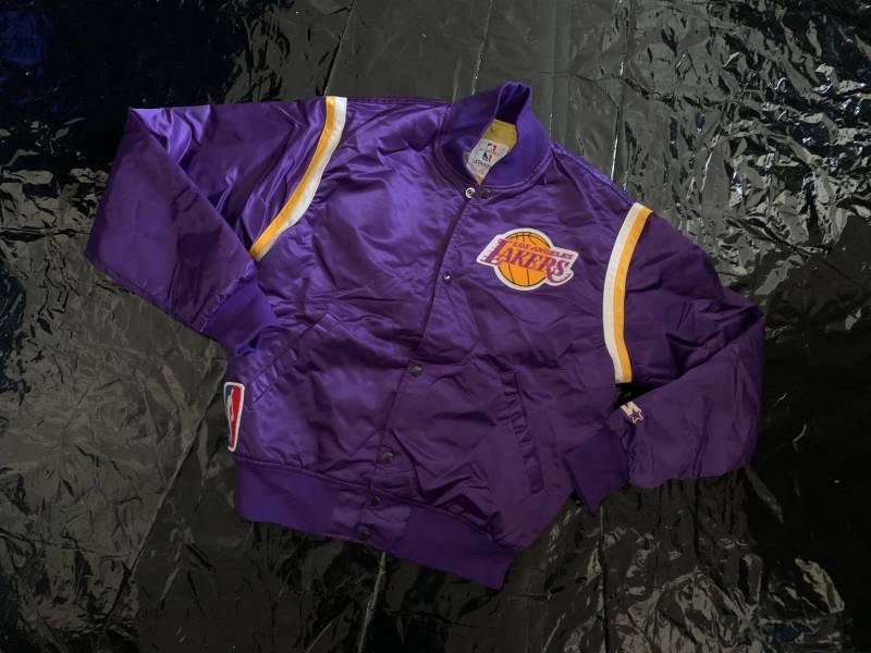 Starter Jacke Los Angeles Lakers Size M Nba Vintage Starter Jacket von Adamd23456