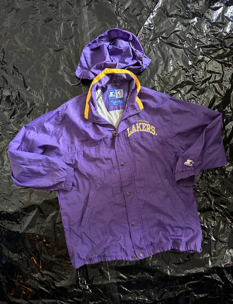 Starter Jacke Los Angeles Lakers Size Xl Nba Vintage Starter Jacket von Adamd23456