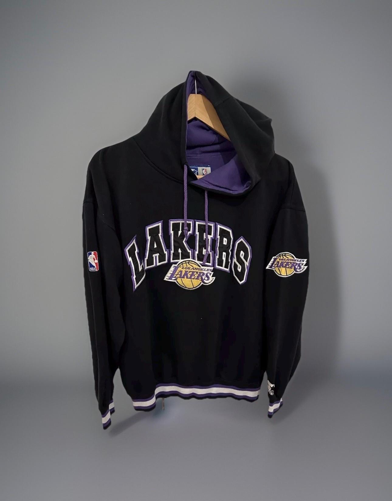 starter Hoodie Los Angeles Lakers Size M Nba Retro Vintage Pullover 90S von Adamd23456