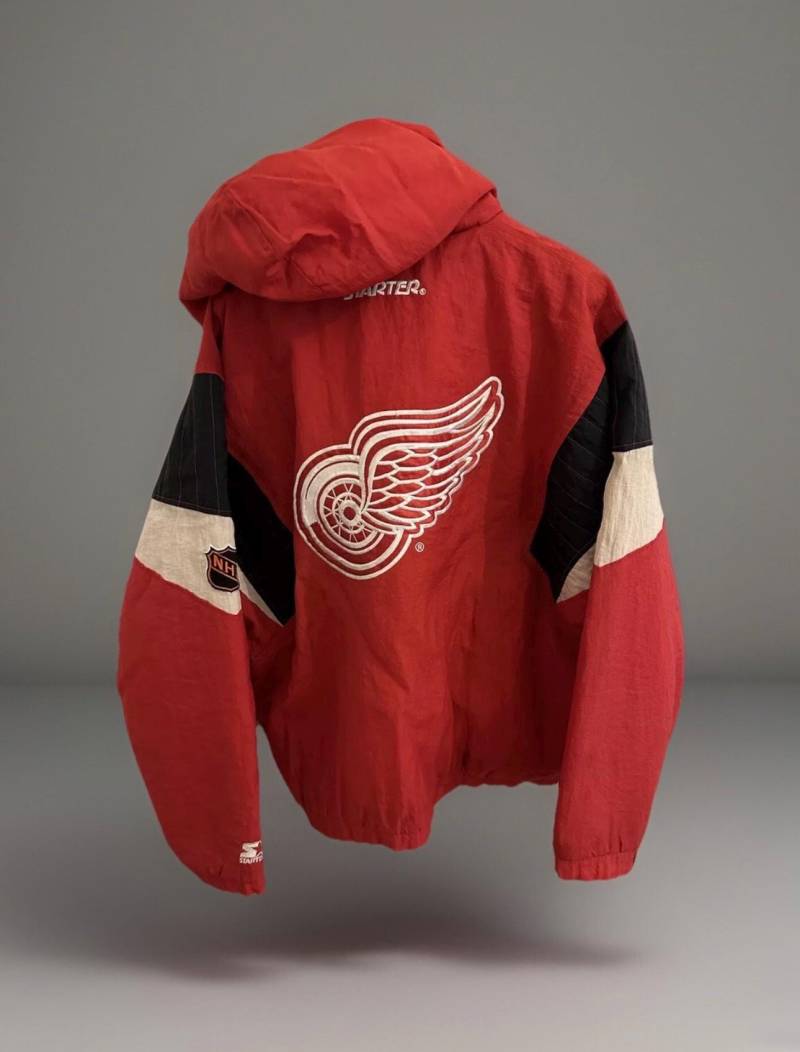 starter Jacke Detroit Red Wings Size Xl Nhl Retro Vintage Jacket 90S Jacket von Adamd23456
