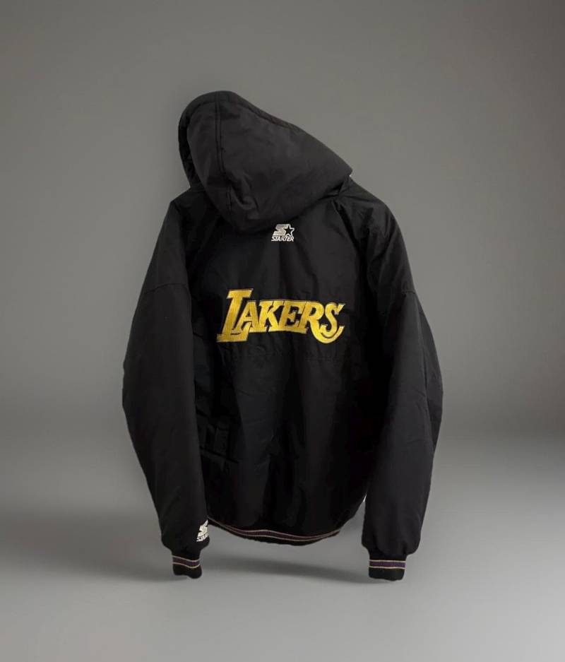 starter Jacke Los Angeles Lakers Size Xl Nba Vintage Jacket 90S Retro von Adamd23456