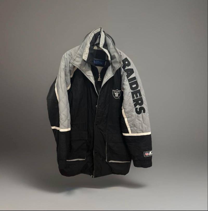 starter Jacke Los Angeles Raiders Size Xl Nfl Vintage Retro Jacket von Adamd23456