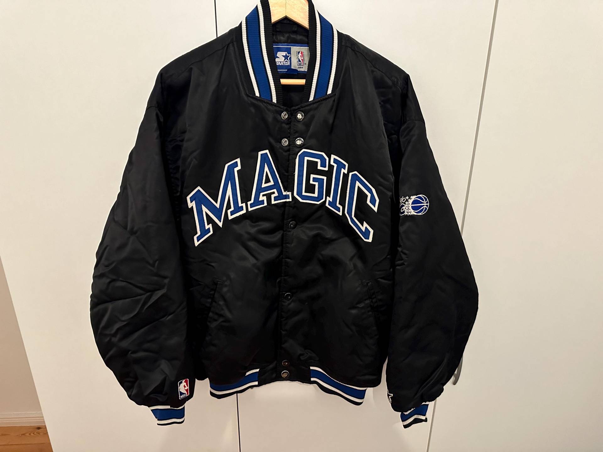 starter Jacke Orlando Magic Size L Nba Vintage Jacket Bomberjacke von Adamd23456