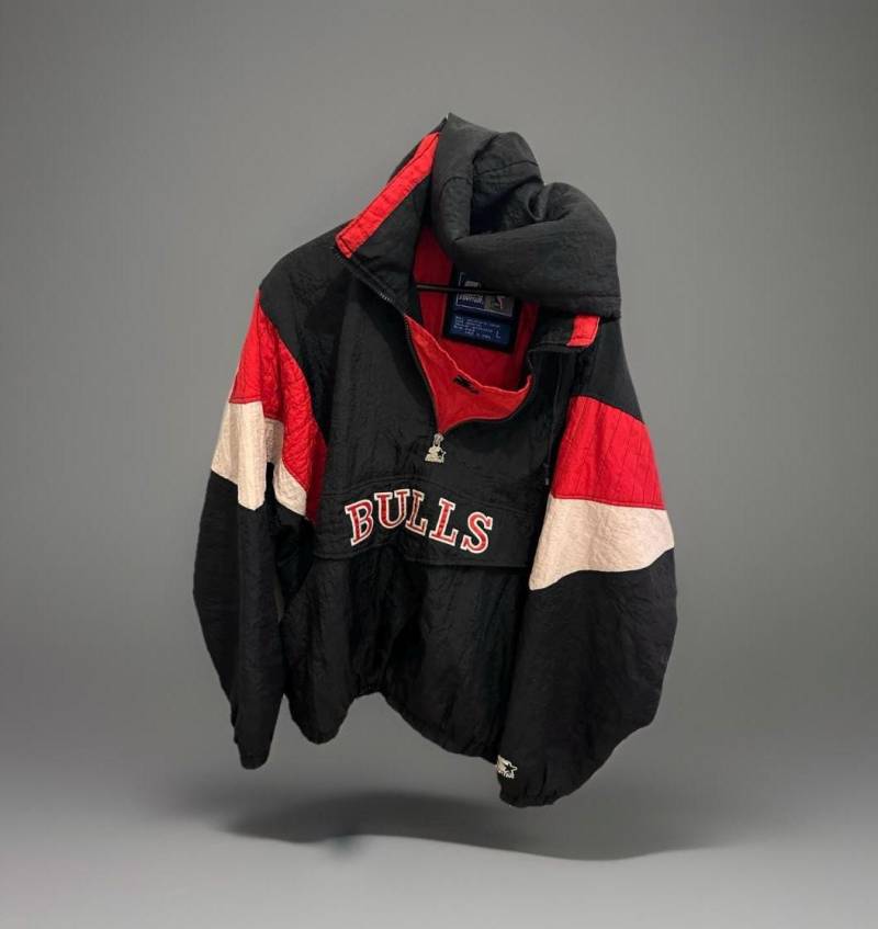 starter Jersey Shirt Chicago Bulls Size L Nba Retro Vintage Baseball von Adamd23456