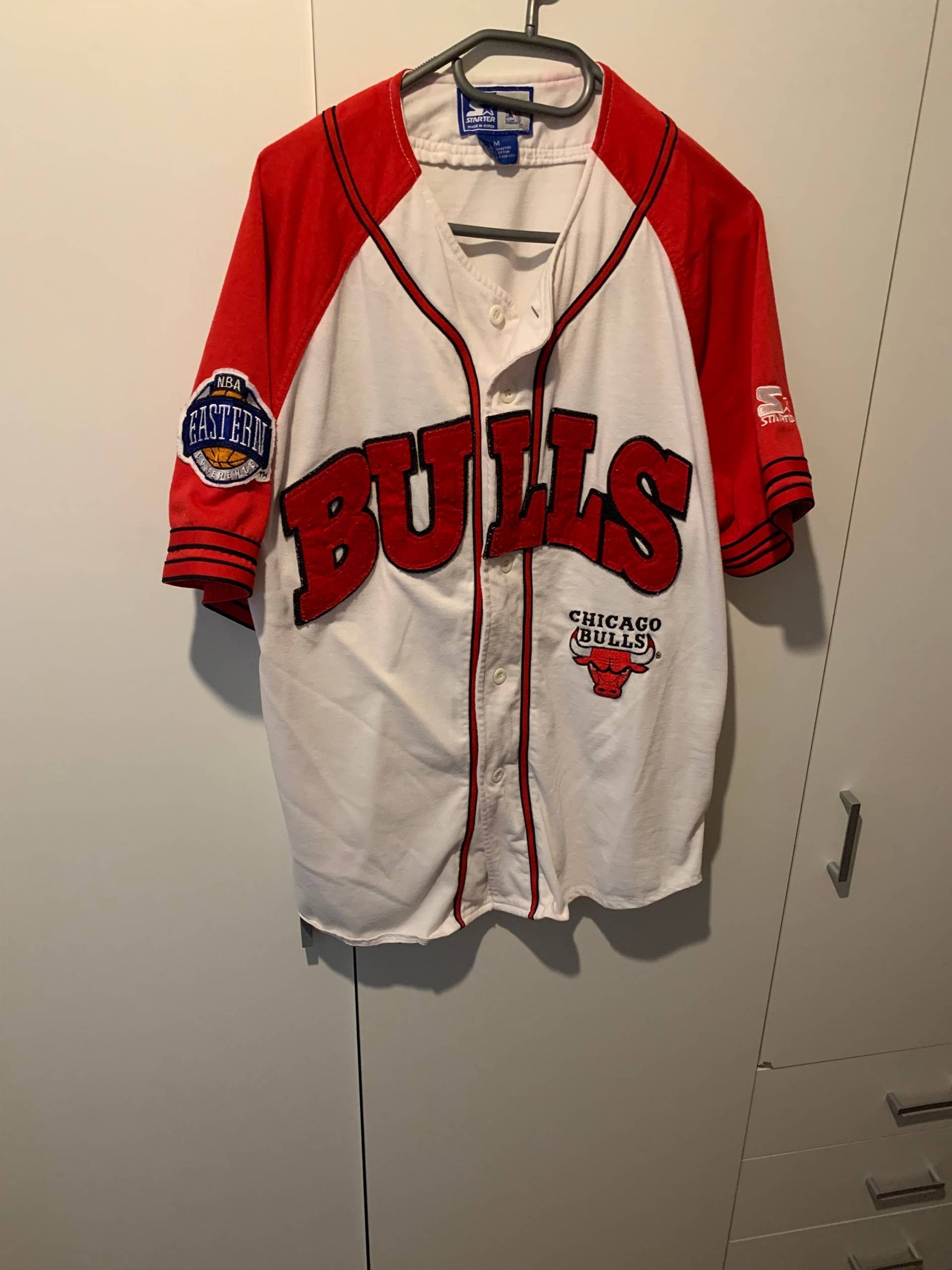starter Jersey Shirt Chicago Bulls Size M Nba Retro Vintage Trikot von Adamd23456