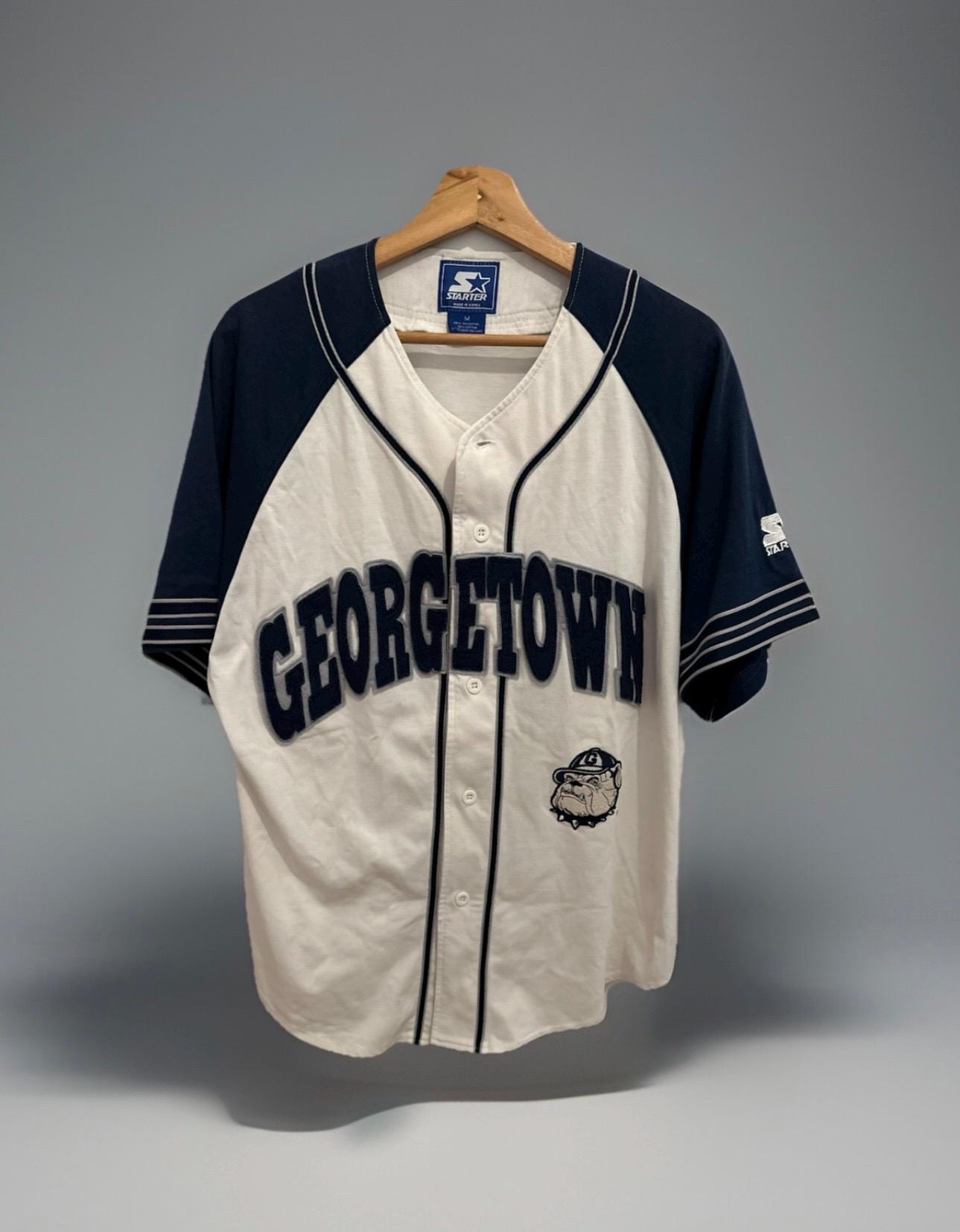 starter Jersey Shirt Georgetown Hoyas Size M Vintage 90S von Adamd23456
