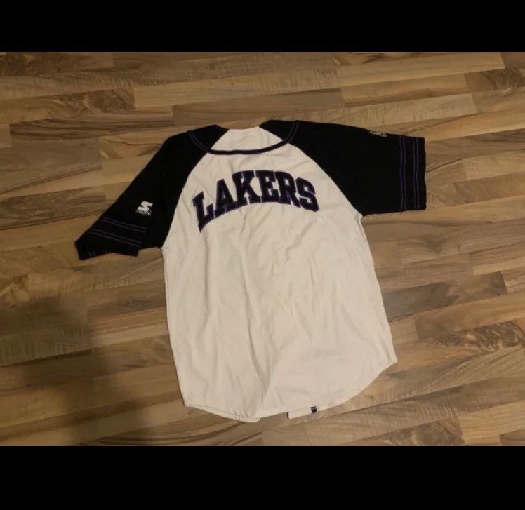 starter Jersey Shirt Los Angeles Lakers Size M Nba Vintage Trikot von Adamd23456