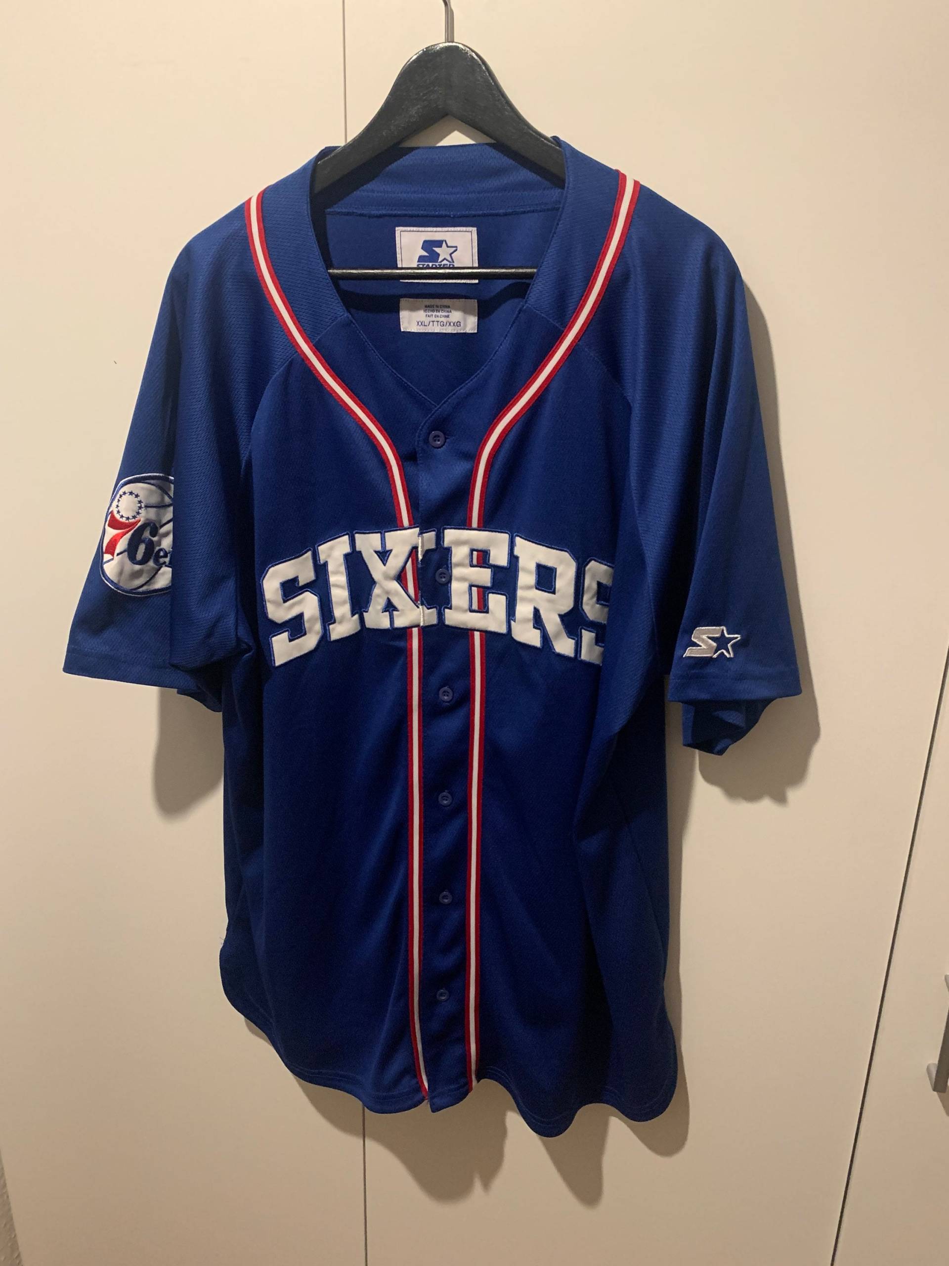 starter Shirt Philadelphia 76Ers Size Xl Nba Vintage Jersey Sixers von Adamd23456