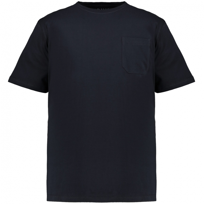 ADAMO Basic T-Shirt mit Brusttasche von Adamo