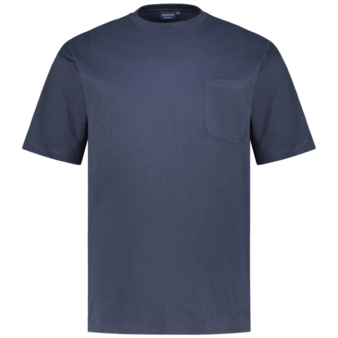 ADAMO Basic T-Shirt mit Brusttasche von Adamo