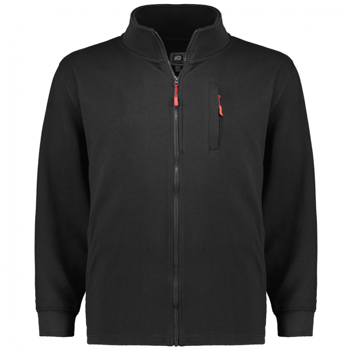 ADAMO Sweatjacke mit Struktur von Adamo