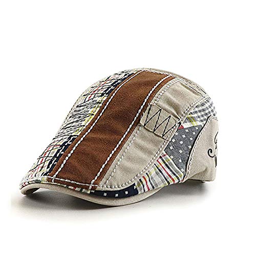 Adantico Herren Schirmmützen Flat Cap (Grau) von Adantico