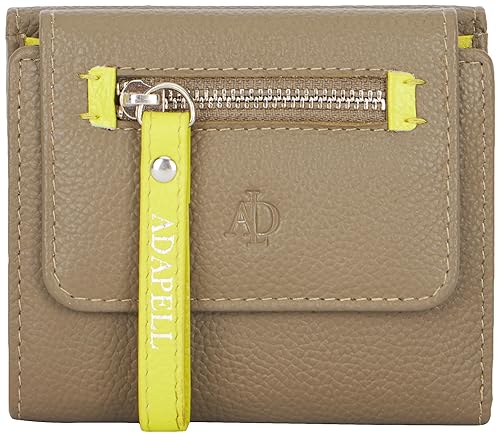 Adapell Damen Geldbörse Strap Reisezubehör-Brieftasche, Verde Adapell Damen Geldbörse Strap Reisezubehör-Brieftasche, Verde von Adapell