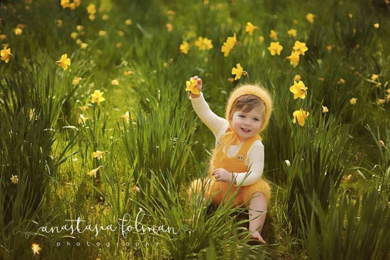 9-12 Monate, Alpaka Outfit, Babysitter Teddy Strickmütze, Strampler von Adaphotoprops