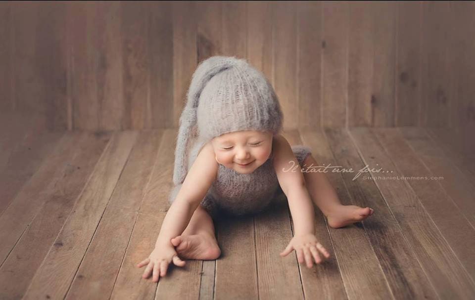 9-12 Monate, Sitter Requisiten, Sitter Romper, Sitter Outfit, Sitter Hut, Schlafmütze, Set, Foto Requisiten, Fotografie Requisiten von Adaphotoprops