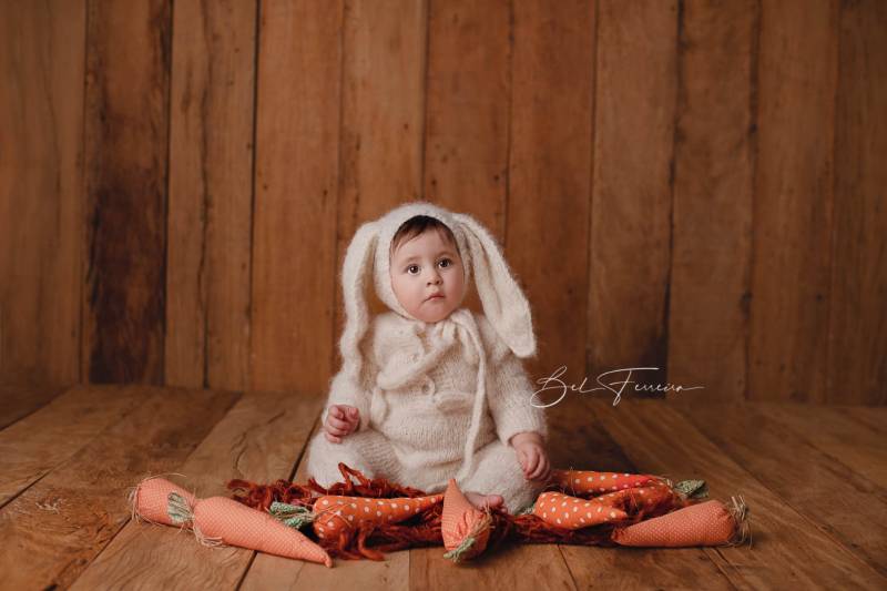 Hasen Outfit, Hasen-Set, Babysitter Strampler, Hase, Hasenmütze, Foto Requisiten, Fotografie Requisiten von Adaphotoprops