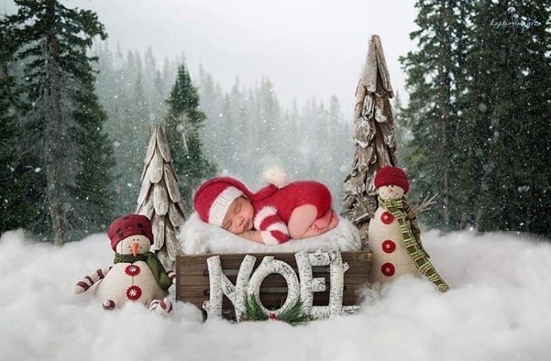 Neugeborenen Outfit, Newborn Props, Weihnachtsmann Outfit, Weihnachtsmann Set, Newborn Strampler, Neugeborene Mütze, Foto Requisiten, Fotografie von Adaphotoprops