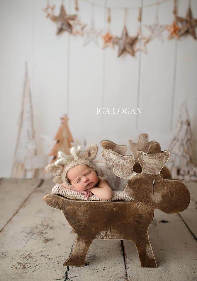 Requisiten Neugeborenen Mütze, Neugeborene, Weihnachten Requisiten von Adaphotoprops