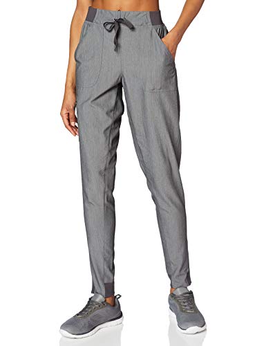 Adar Pro Damen Kittel - Ultimative medizinische Yoga Jogger Hose - P7104 - Heather Grey - XS von Adar Uniforms