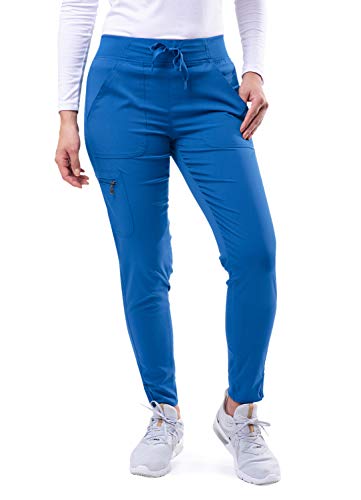 Adar Pro Damen Kittel - Ultimative medizinische Yoga Jogger Hose - P7104 - Royal Blue - 3X von Adar Uniforms