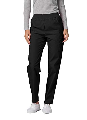 Adar Universal Damen Pflegebekleidung - Konische Cargo Hose - 503 - Black - 3X von Adar Uniforms