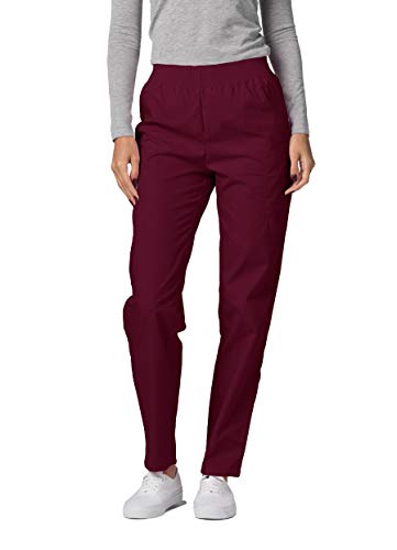 Adar Universal Damen Pflegebekleidung - Konische Cargo Hose - 503 - Burgundy - L von Adar Uniforms