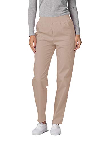 Adar Universal Damen Pflegebekleidung - Konische Cargo Hose - 503 - Khaki - S von Adar Uniforms