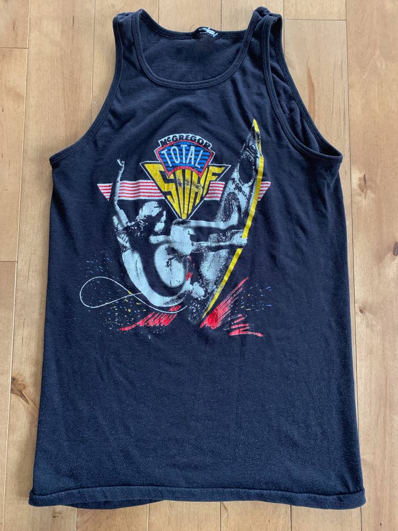 Vintage Mcgregor Total Surf Tank Top, 80Er Jahre Surfer Grafik | xs von Adawegamig