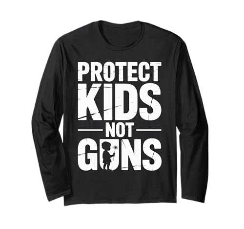 Protect Kids Not Guns Anti Gun Violence Langarmshirt Protect Kids Not Guns Anti Gun Violence Langarmshirt von Addictive Designs Merch
