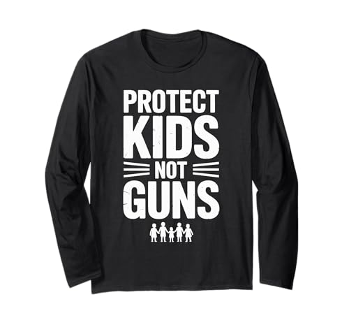 Protect Kids Not Guns Anti Gun Violence Langarmshirt Protect Kids Not Guns Anti Gun Violence Langarmshirt von Addictive Designs Merch