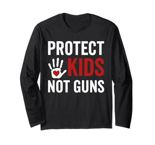 Protect Kids Not Guns Anti Gun Violence Langarmshirt Protect Kids Not Guns Anti Gun Violence Langarmshirt von Addictive Designs Merch