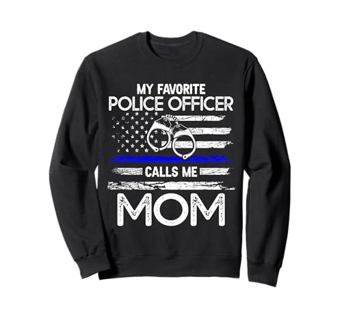 Mein Lieblingspolizist nennt mich Mama - Support Cop Family Sweatshirt von Addictive Designs Professional Merch