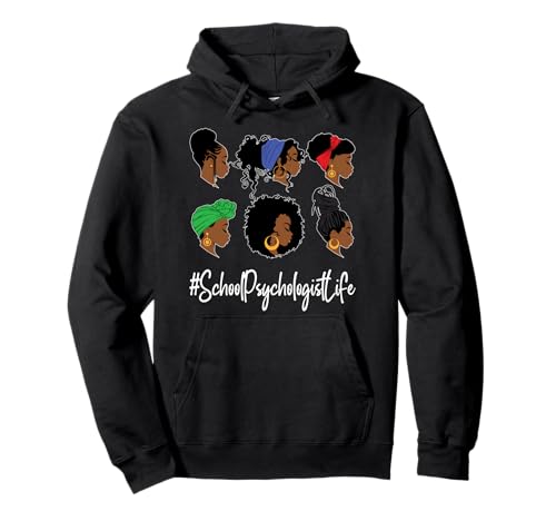 Schule Psychologin Life Black African-American Afro Woman Pullover Hoodie Schule Psychologin Life Black African-American Afro Woman Pullover Hoodie von Addictive Designs School Merch